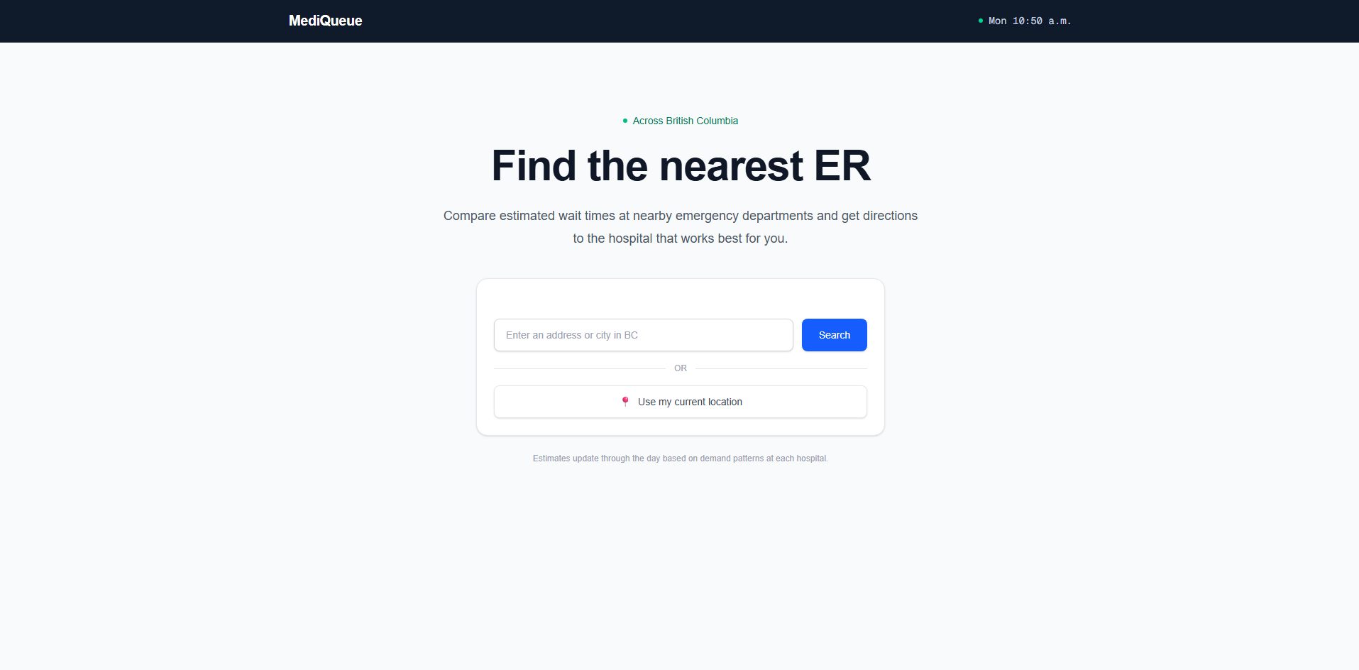 MediQueue preview